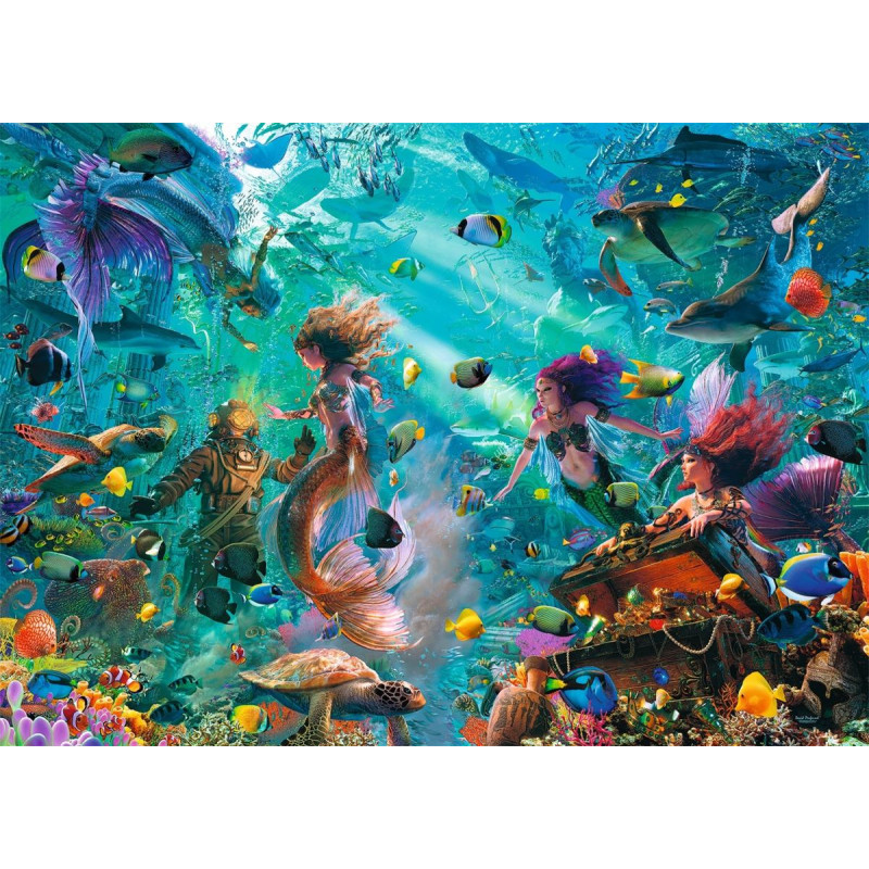 Ravensburger puzzle 9000 Pc Zemūdens karaļvalsts