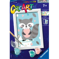 Ravensburger Glezniecība pēc numuriem Cute Raccoon