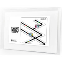 Ozobot Krāsu kodu magnētu pamatkomplekts 36 plāksnītes