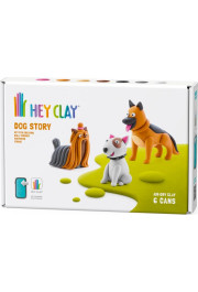 Hey Clay Modelēšanas māls 6 gab: Suņu izlase 2