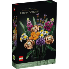 Lego Botānisko kolekciju ziedu pušķis