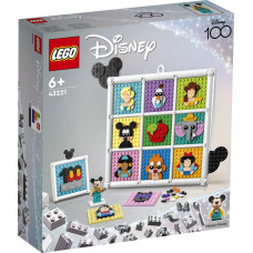 Lego Disneja animācijas filmu ikonas 100 gadu garumā