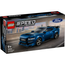 Lego Ātruma čempioni Ford Mustang tumšais zirgs sporta automašīna
