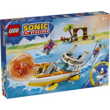 Lego Sonic eža astes piedzīvojumu laiva