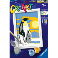 Ravensburger Gleznošana ar skaitļiem Pingvīnu ģimene