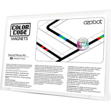 Ozobot Krāsu kodu magnēti Speciālo kustību komplekts 18 flīzes
