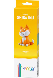 Hey Clay Māla modelīns Shiba Inu 3 gab.