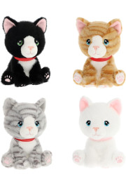 Keel Toys Keeleco Kitty Love 14 cm - 4 dažādi