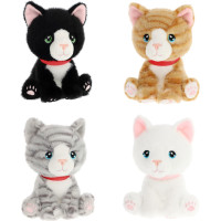 Keel Toys Keeleco Kitty Love 14 cm - 4 dažādi