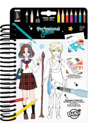 Buki France „Buki Professional Studio“ mangas krāsojamā grāmata