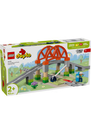 Lego DUPLO vilciena tilta un sliežu ceļu paplašināšanas komplekts