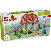 Lego DUPLO vilciena tilta un sliežu ceļu paplašināšanas komplekts