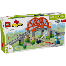 Lego DUPLO vilciena tilta un sliežu ceļu paplašināšanas komplekts