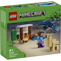 Lego Minecraft Steve's Desert Expedition