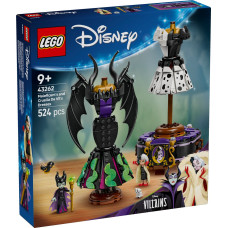Lego Disney Maleficent un Cruella De Vil kleitas