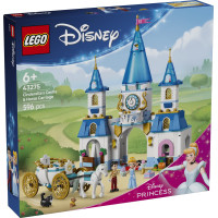 Lego Disney Pelnrušķītes pils un zirgu pajūgs