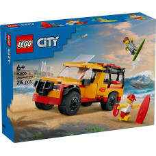 Lego Pilsētas glābēju pludmales glābšanas automašīna