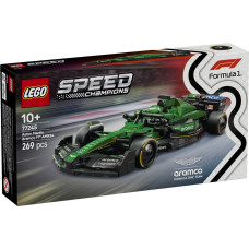Lego Ātruma čempioni Aston Martin Aramco F1 AMR24 Race Car