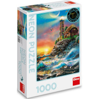 Dino Neona puzle 1000 gab Bāka uz salas