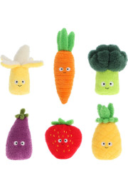 Keel Toys Keeleco Augļi un dārzeņi 12 cm - 6 dažādi