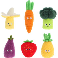 Keel Toys Keeleco Augļi un dārzeņi 12 cm - 6 dažādi