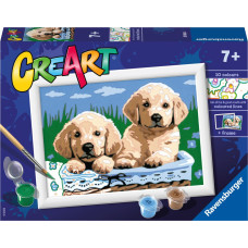 Ravensburger Glezna pēc numuriem Cute Puppies