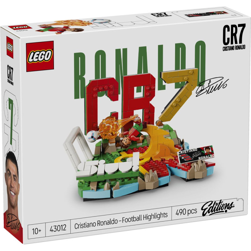 Lego Krištianu Ronaldu izlases – futbola spilgtākie mirkļi