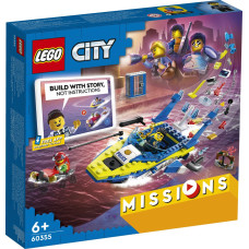 Lego Pilsētas ūdens policijas detektīvu misijas
