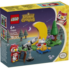 Lego Animal Crossing Stargazing ar Celeste