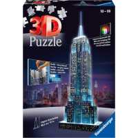 Ravensburger 3D Puzzle Empire State Building - nakts izlaidums