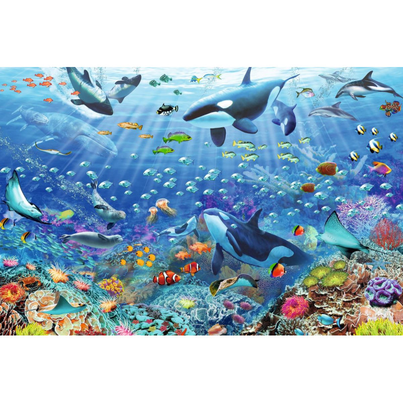 Ravensburger puzzle 3000 Pc zemūdens pasaule