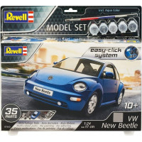 Revell Modeļu komplekts VW New Beetle 1:24 Easy-Click