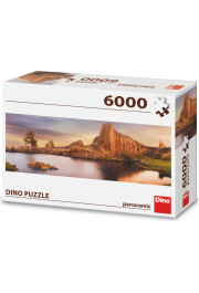 Dino Panorāmas puzle 6000 gabaliņu: Sīkākās puzles Nr. 6: 5000 gabaliņu puzzle