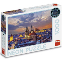 Dino Neona puzle 1000 gabaliņu: Izskats uz Prāgas pili