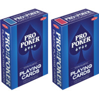 Tactic Pro pokera spēļu kartes - plastmasas