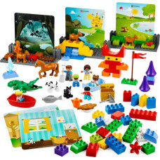 Lego Education StoryTales komplekts ar uzglabāšanas vietu