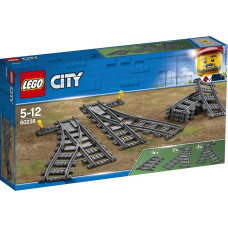 Lego Pilsētas pārslēgšanas sliedes