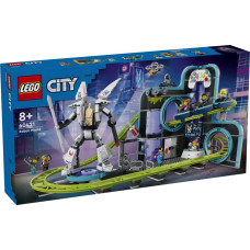 Lego Pilsētas robotu pasaules amerikāņu kalniņu parks