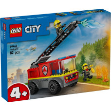 Lego Pilsētas ugunsdzēsēju mašīna ar kāpnēm
