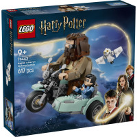 Lego Harijs Poters Hagrids un Harija motociklu brauciens