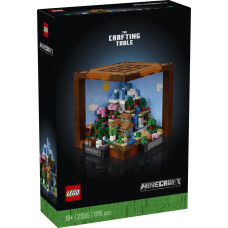 Lego Minecraft amatniecības galds