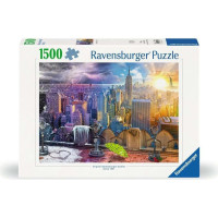 Ravensburger Mīklu 1500 pcs Gadalaiki Ņujorkā