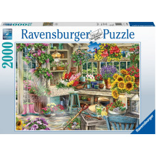 Ravensburger Puzzle 2000 pcs Dārznieka paradīze