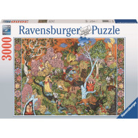 Ravensburger Puzzle 3000 pcs Saules zīme Dārzs