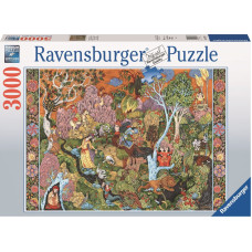 Ravensburger Puzzle 3000 pcs Saules zīme Dārzs