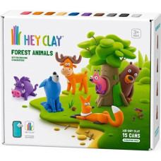 Hey Clay Gaisa sausā māla meža dzīvnieku modelēšana