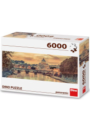 Dino Panorāmas puzle 6000 gabaliņu: Roma