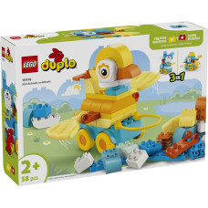 Lego DUPLO 3in1 dzīvnieki uz riteņiem