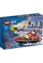 Lego Pilsētas ugunsdzēsēju glābēju laiva