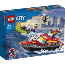 Lego Pilsētas ugunsdzēsēju glābēju laiva